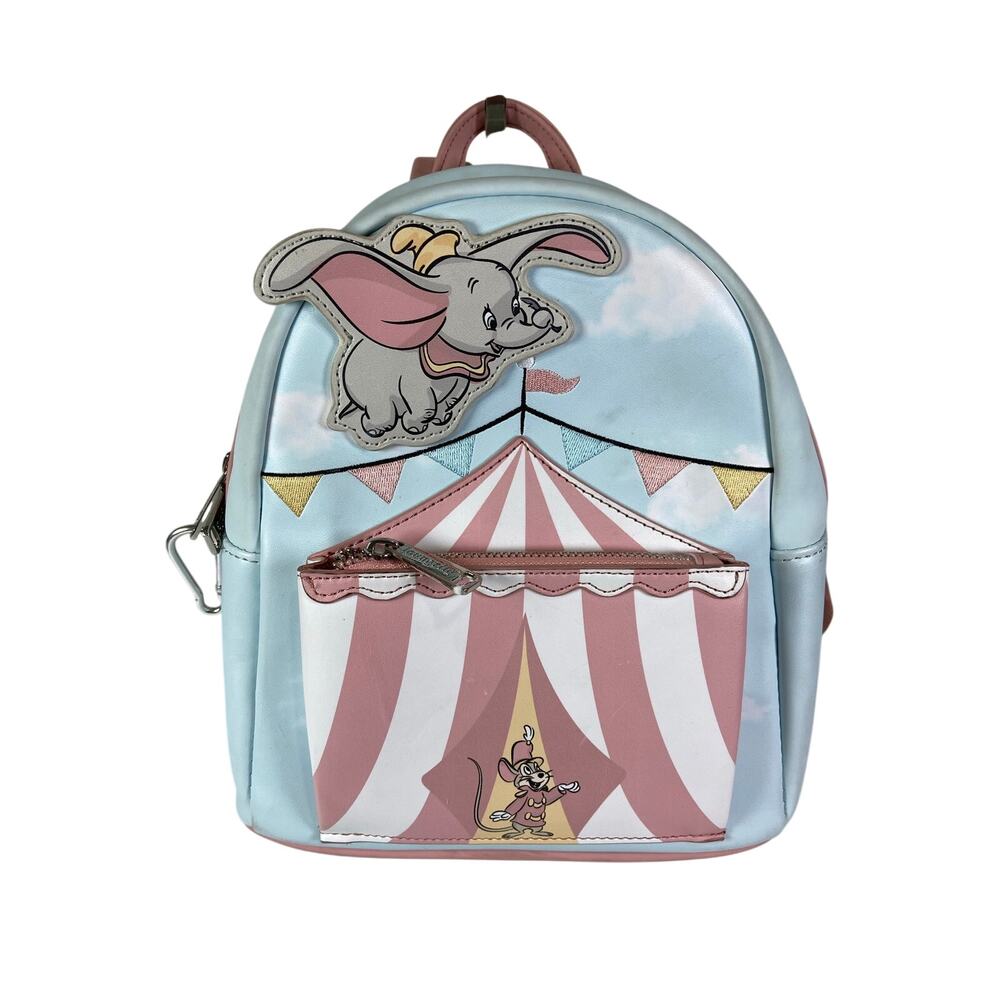 Disney Loungefly Dumbo Circus Tent Mini Backpack